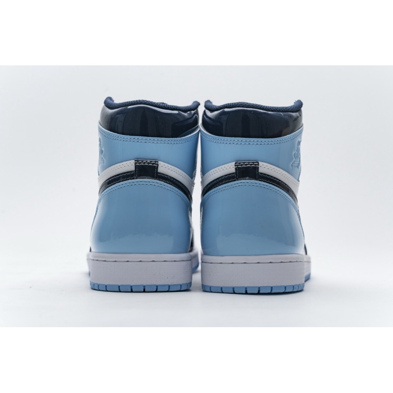 Jordan 1 Retro High UNC Patent Replica,  CD0461-401, Replica Shoes