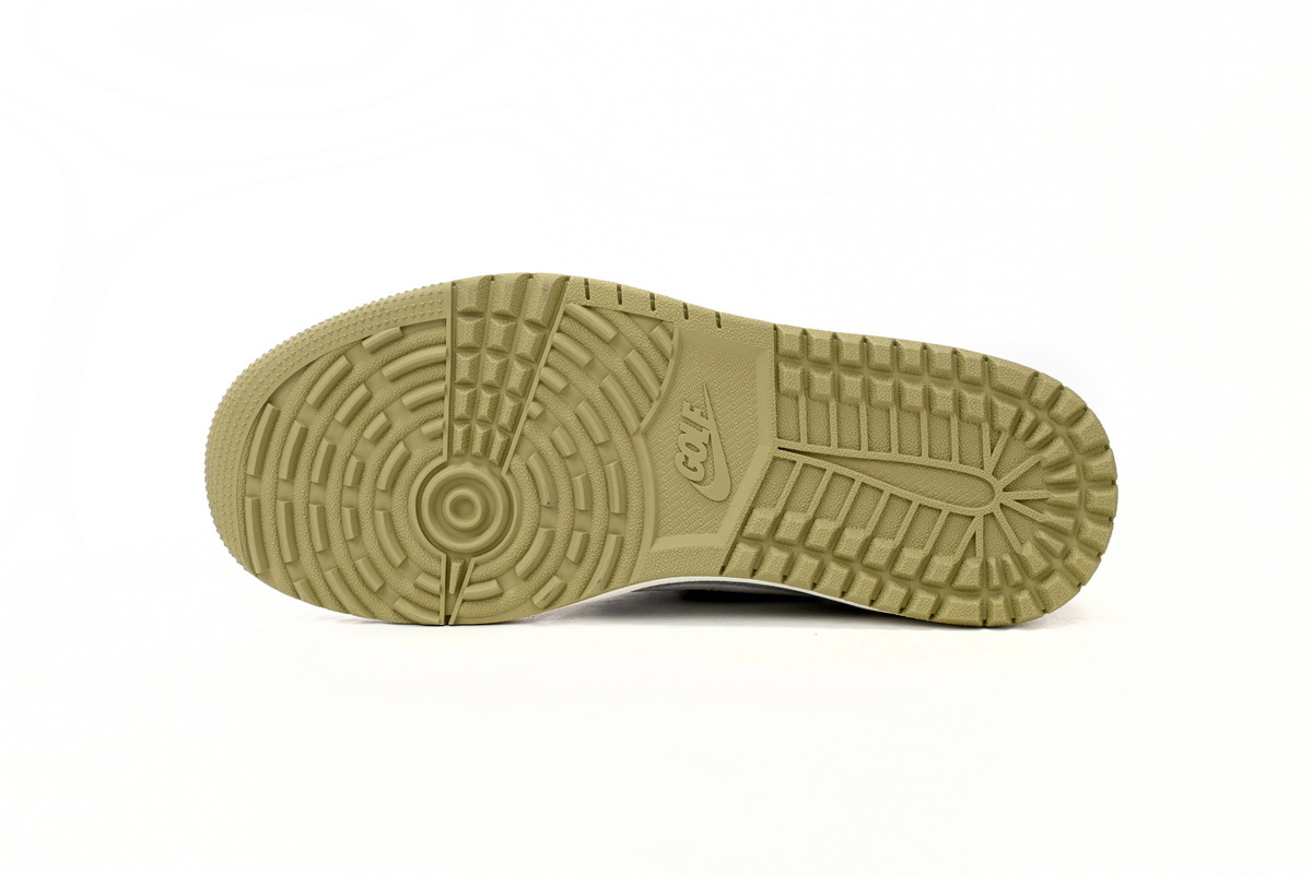Jordan 1 Retro Low Golf Travis Scott Neutral Olive Replica,  FZ3124-200