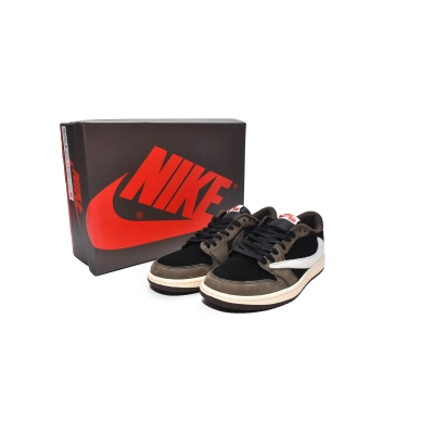 Jordan 1 Retro Low OG SP Travis Scott Mocha Replica,  CQ4277-001 02