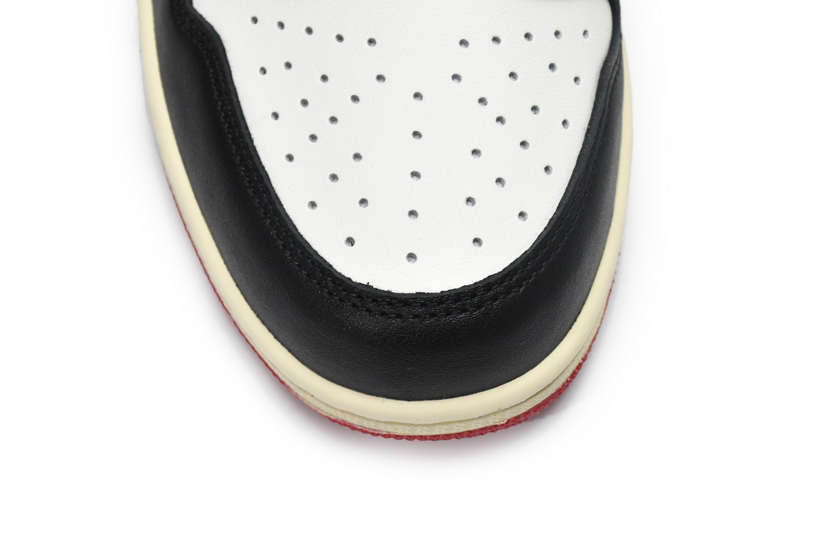 Travis Scott x Air Jordan 1 Low Black Red Replica,  DM7866-166, Replica Shoes