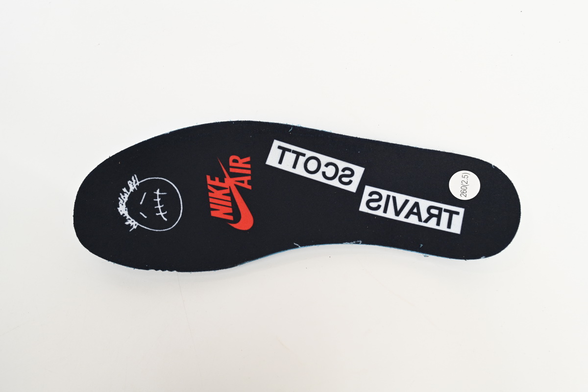 Travis Scott x Air Jordan 1 Tiffany Low Replica,  DM7866-401, Replica Shoes