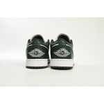 Air Jordan 1 Low Blackish Green Replica,  DC0774-113, Replica Shoes