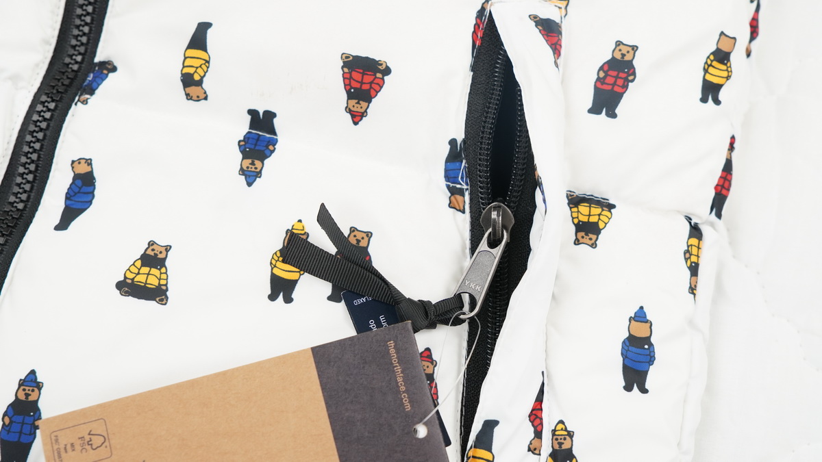 TheNorthFace Black and Blackish Little Bear