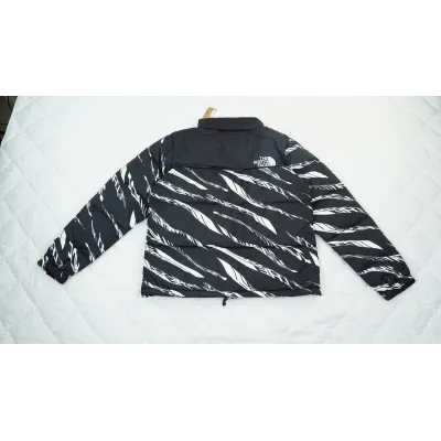 TheNorthFace Splicing White And Black Zebra 02