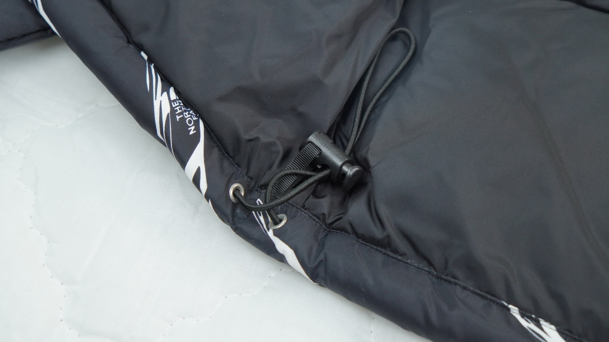 TheNorthFace Splicing White And Black Zebra