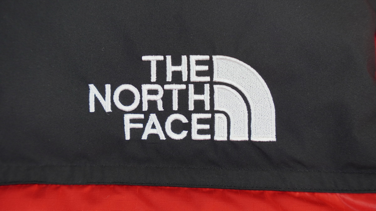 TheNorthFace Splicing White And  Orange