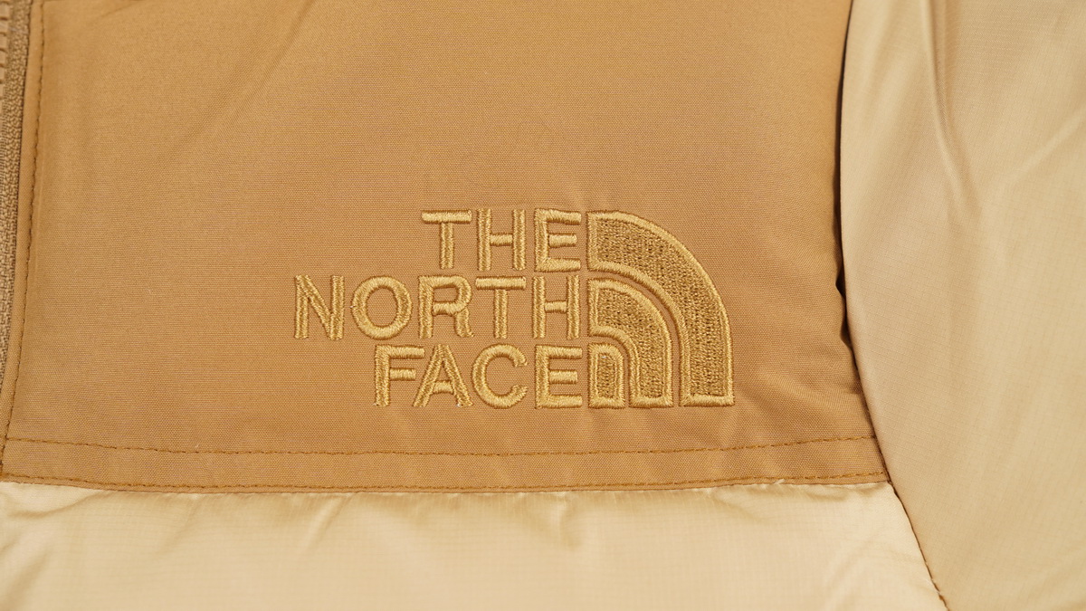 TheNorthFace Splicing White And Wheat