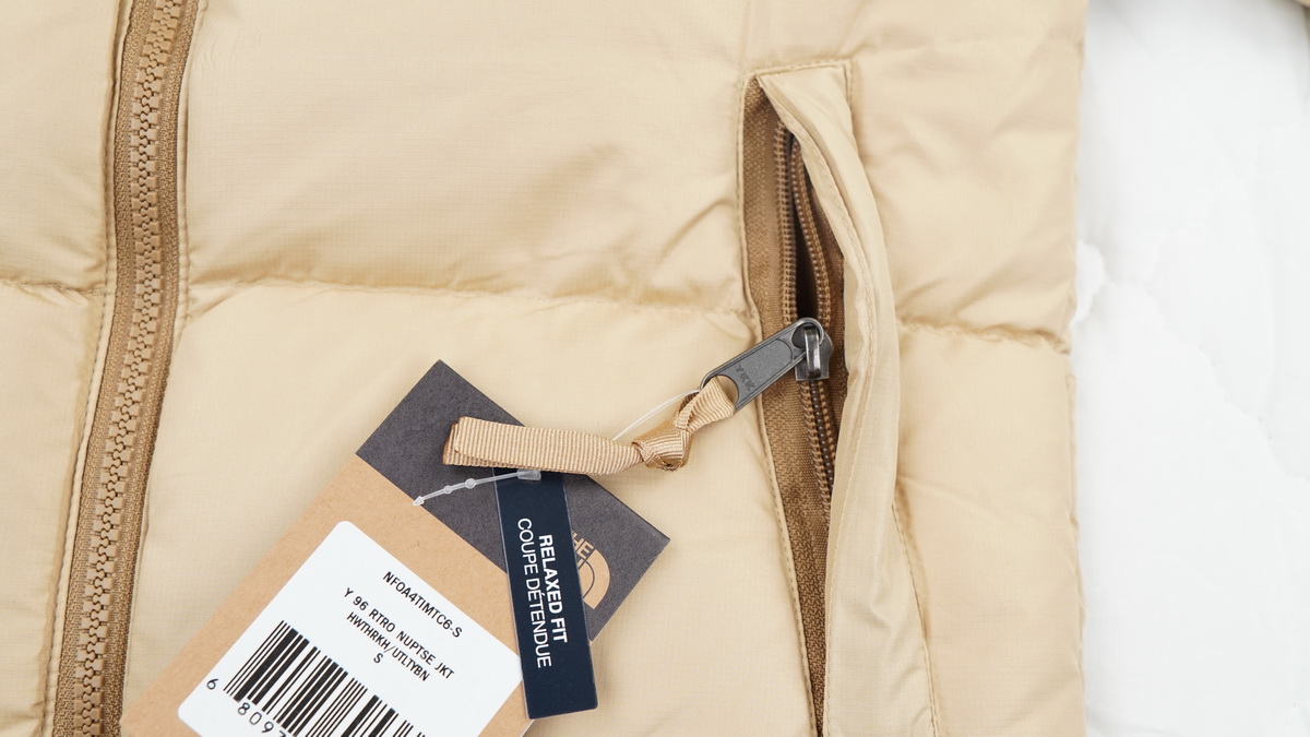 TheNorthFace Splicing White And Wheat