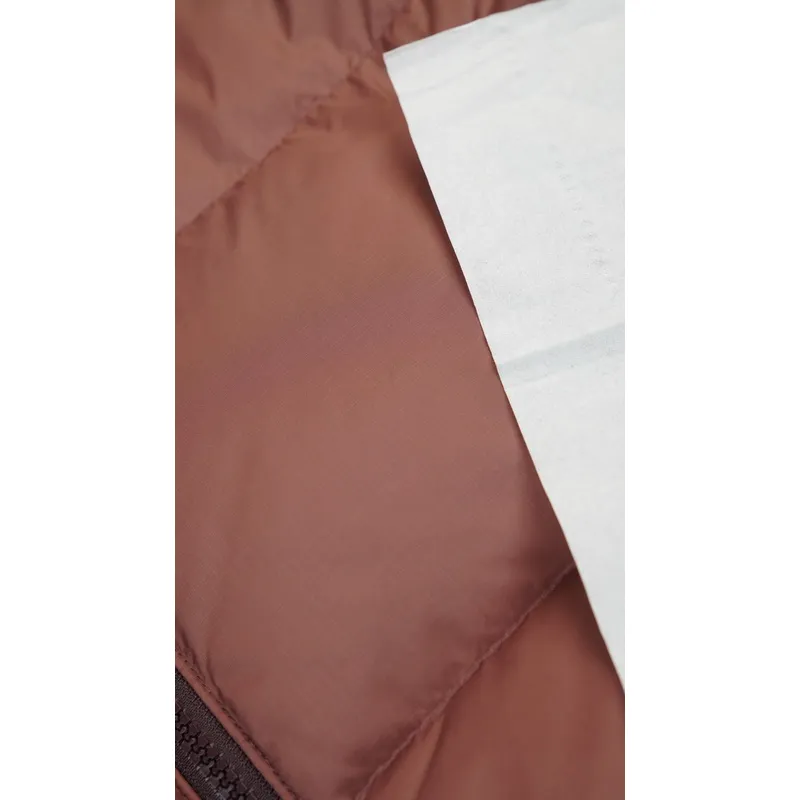 TheNorthFace Splicing White And Red Brown