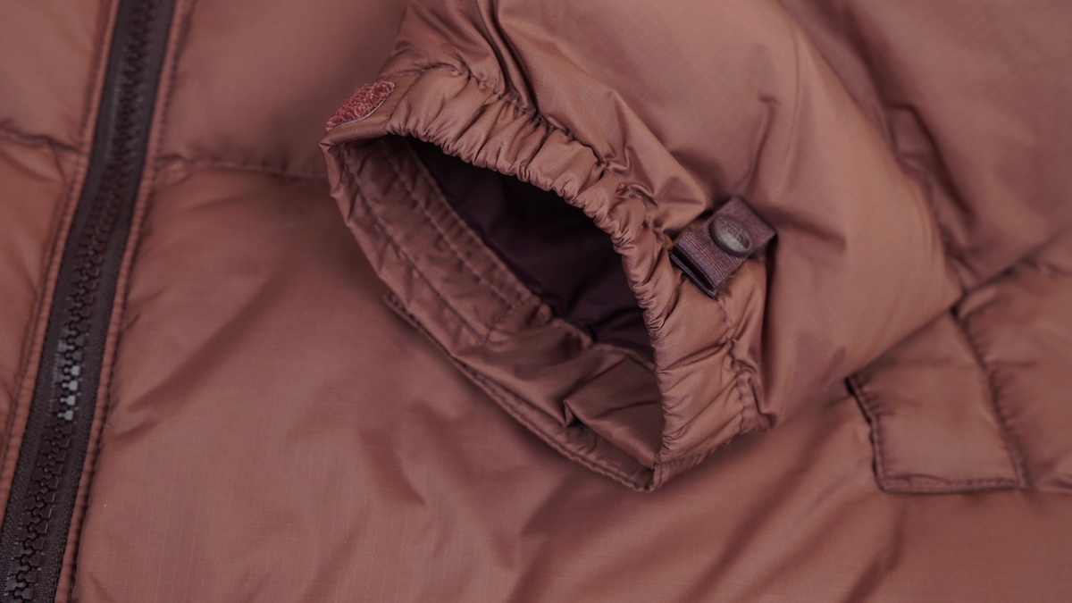 TheNorthFace Splicing White And Red Brown