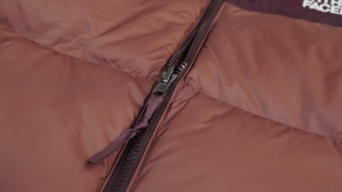 TheNorthFace Splicing White And Red Brown