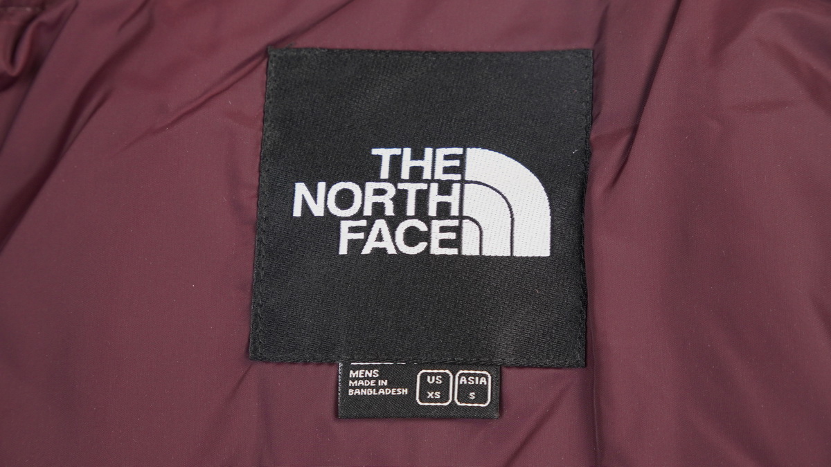 TheNorthFace Splicing White And Red Brown