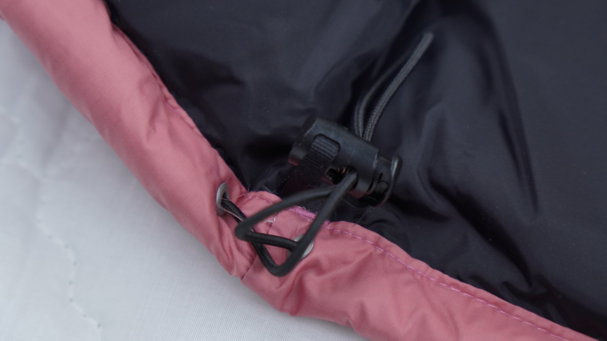 TheNorthFace Splicing White And Lotus Root Starch