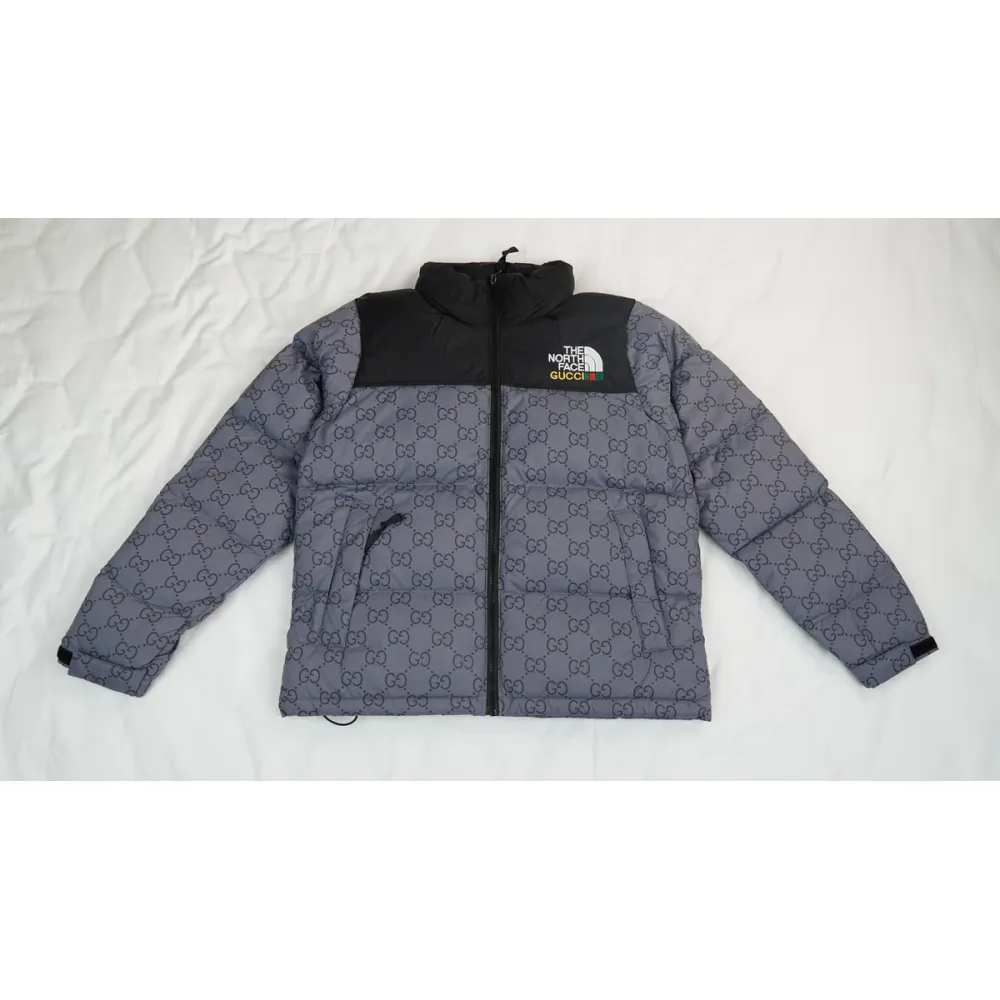 TheNorthFace Splicing White And Grey