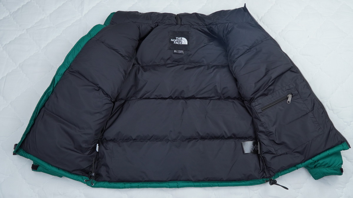 TheNorthFace Splicing White And Red Blackish Green