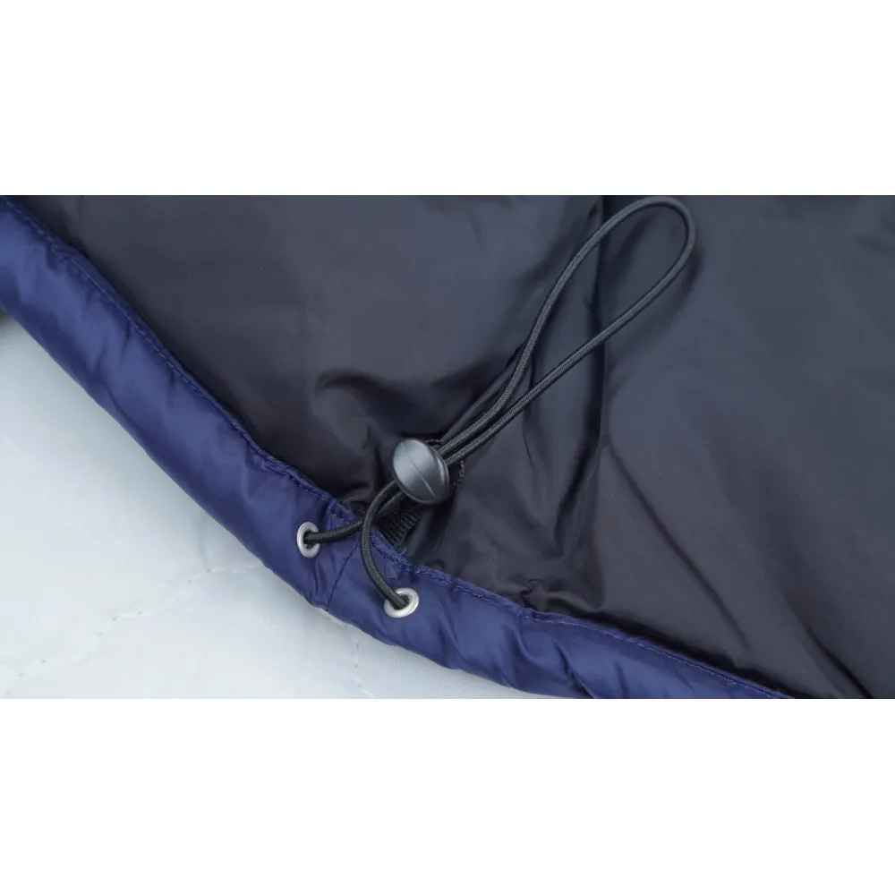 TheNorthFace Splicing White And Sapphire Blue