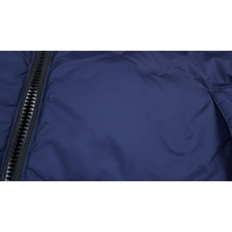 TheNorthFace Splicing White And Sapphire Blue