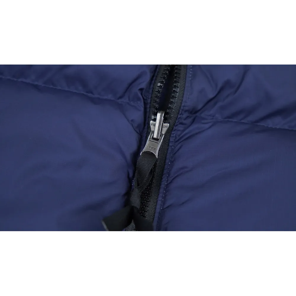 TheNorthFace Splicing White And Sapphire Blue