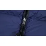 TheNorthFace Splicing White And Sapphire Blue