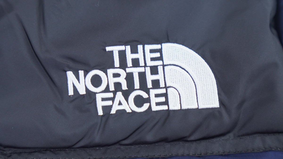 TheNorthFace Splicing White And Sapphire Blue