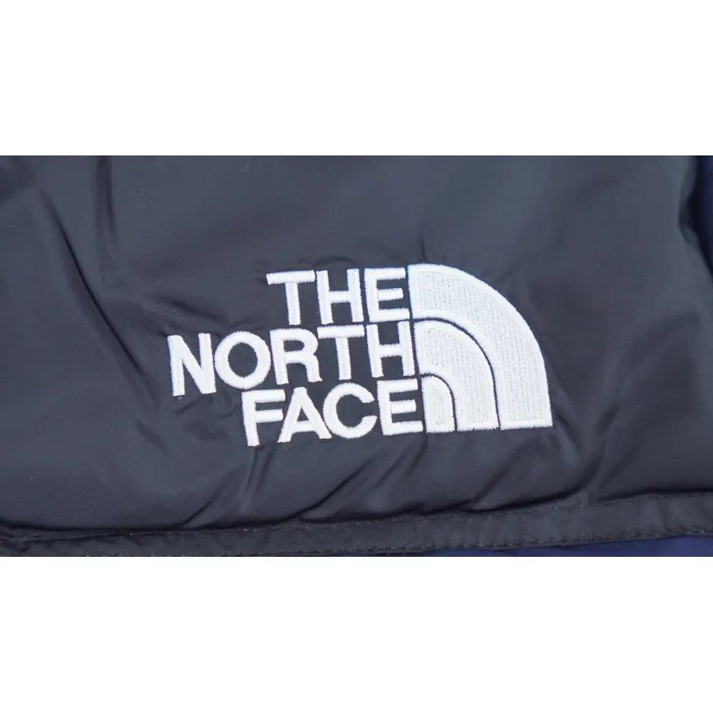 TheNorthFace Splicing White And Sapphire Blue