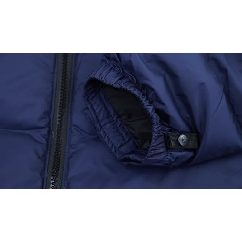TheNorthFace Splicing White And Sapphire Blue