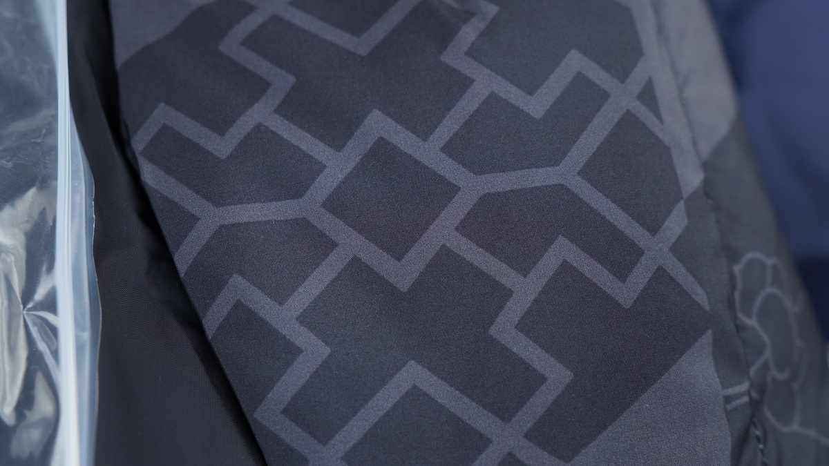 TheNorthFace Splicing White And Sapphire Blue