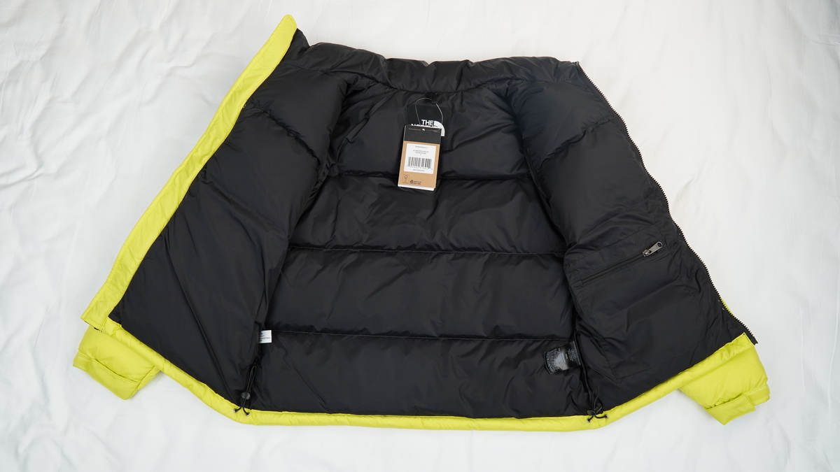 TheNorthFace Splicing White And Red Apple Green