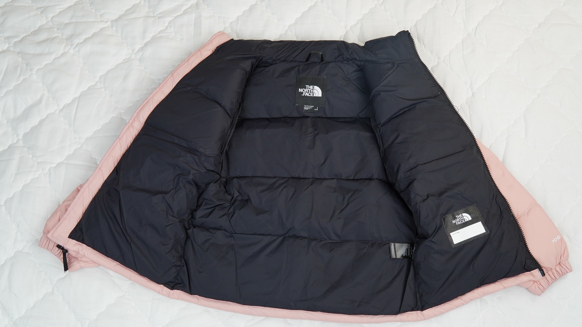 TheNorthFace Splicing White And Red Dirty Powder