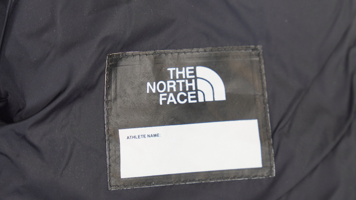 TheNorthFace Splicing White And Red Dirty Powder