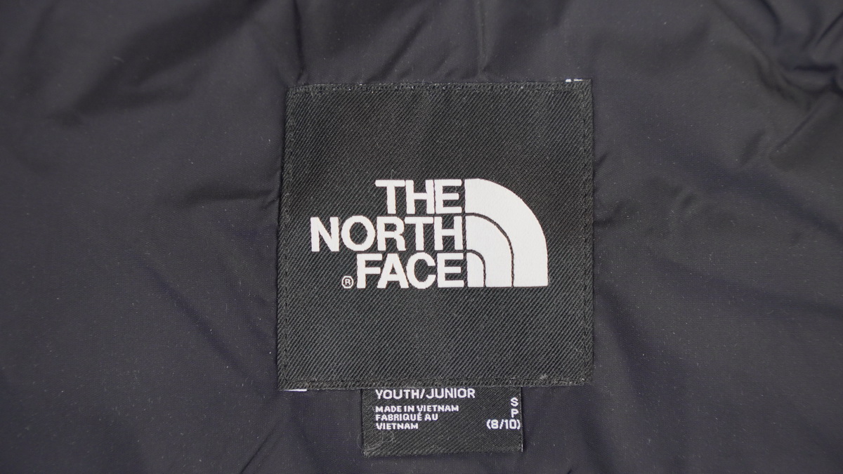 TheNorthFace Splicing White And Red Dirty Powder