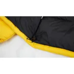 TheNorthFace Splicing White And Red Yellow