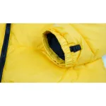 TheNorthFace Splicing White And Red Yellow