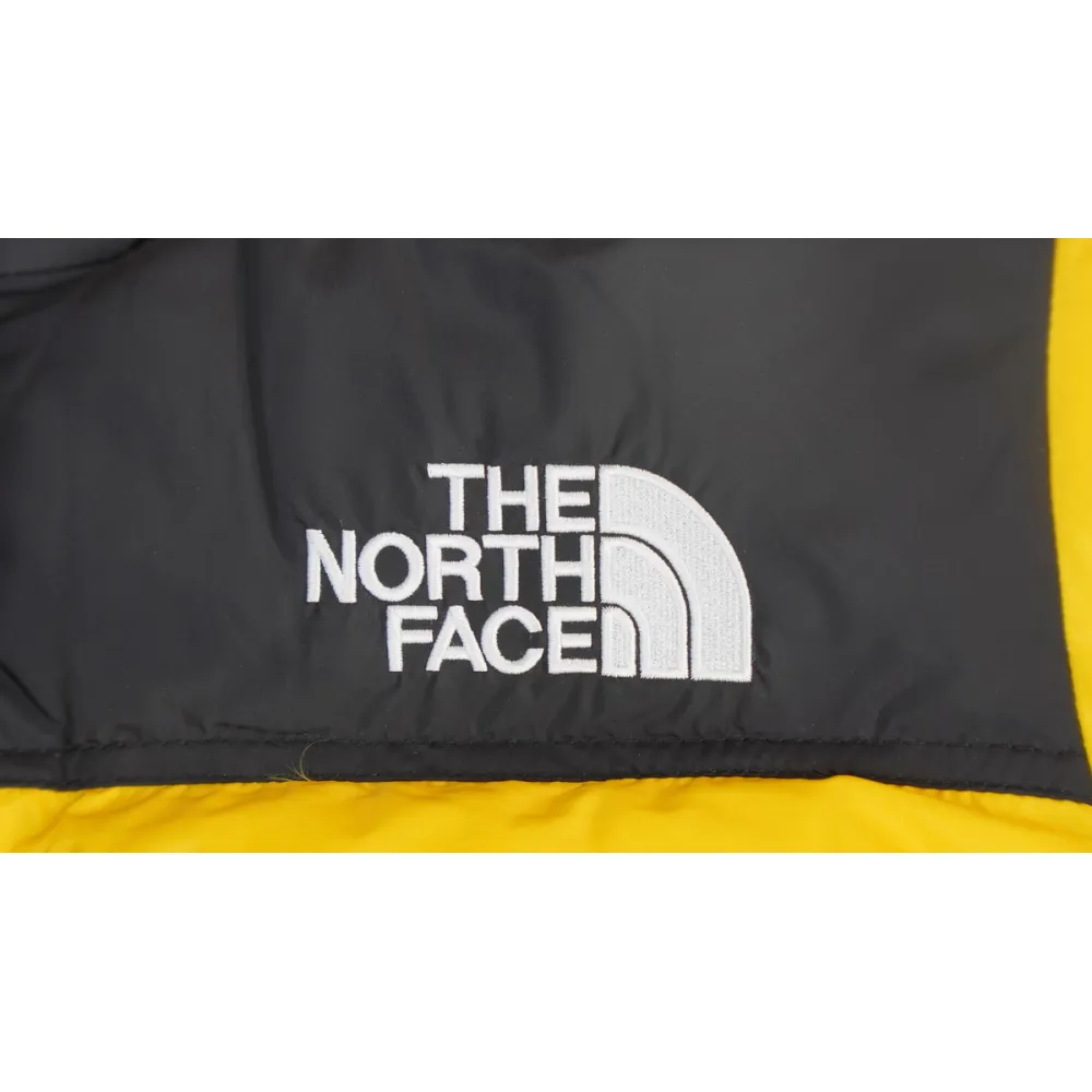 TheNorthFace Splicing White And Red Yellow