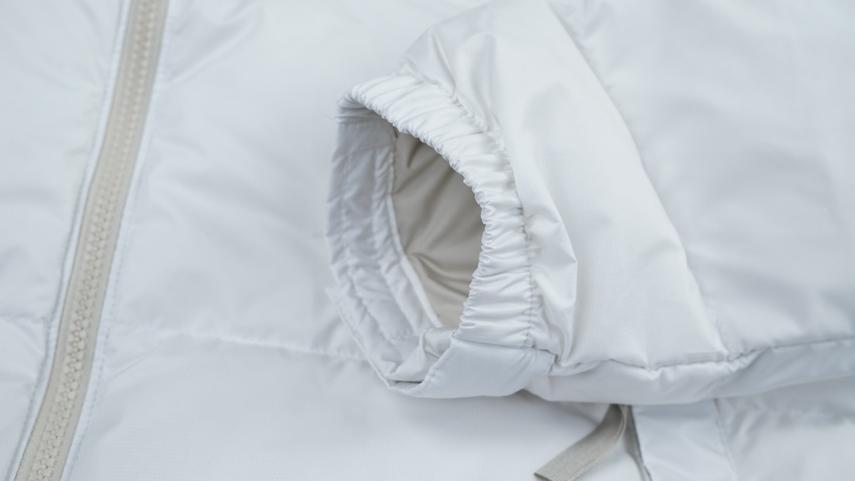 TheNorthFace Splicing White And Double Pinyin White