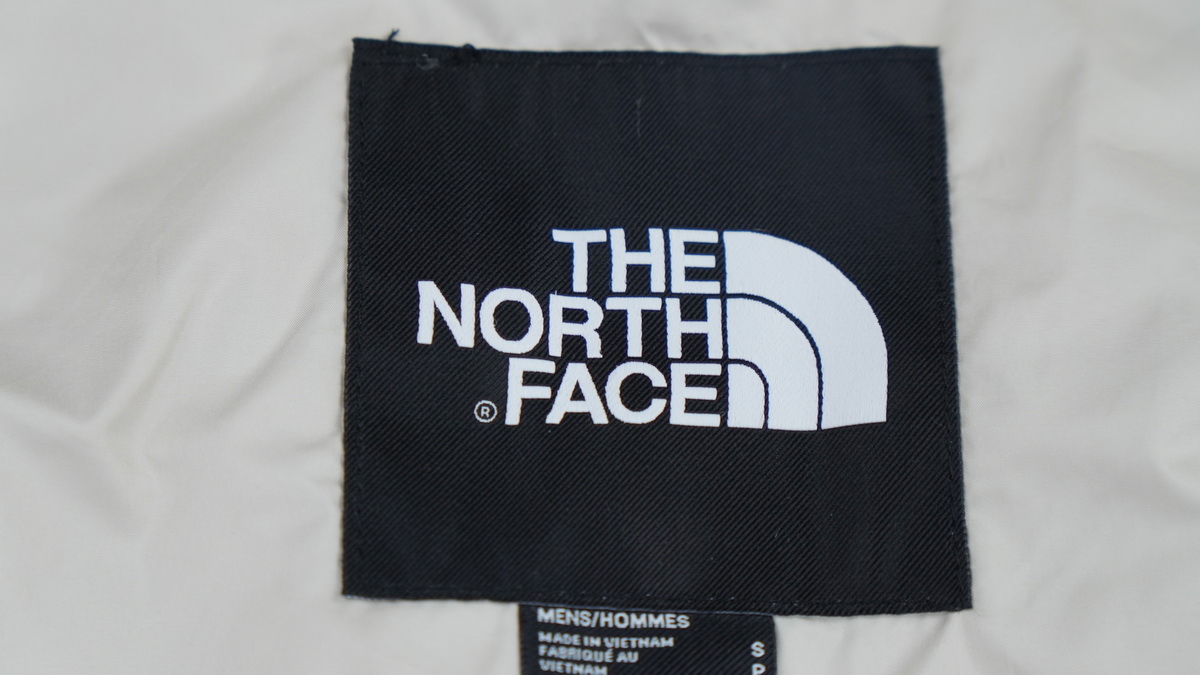 TheNorthFace Splicing White And Double Pinyin White