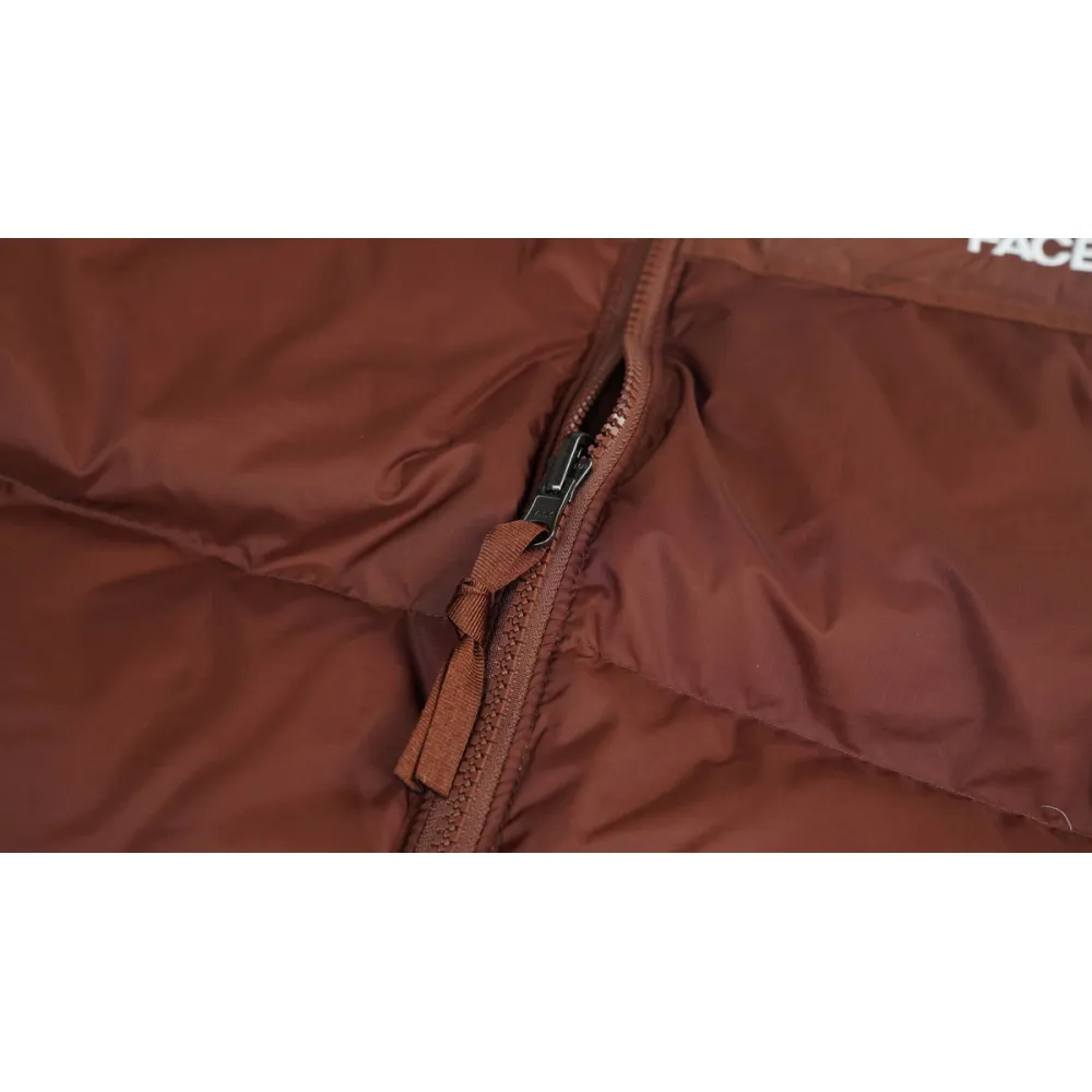 TheNorthFace Splicing White And Mocha Brown