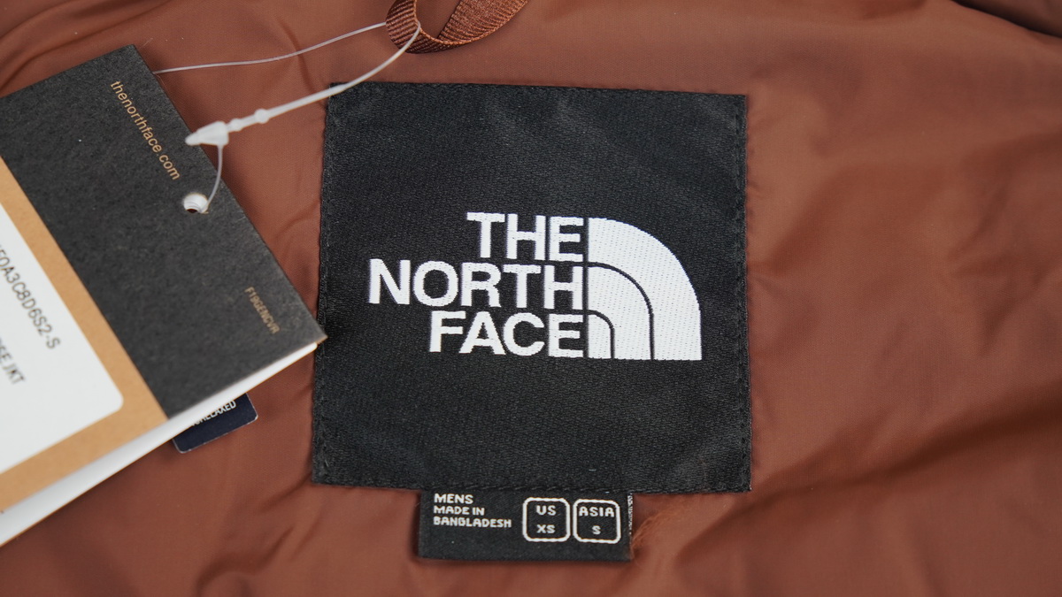 TheNorthFace Splicing White And Mocha Brown