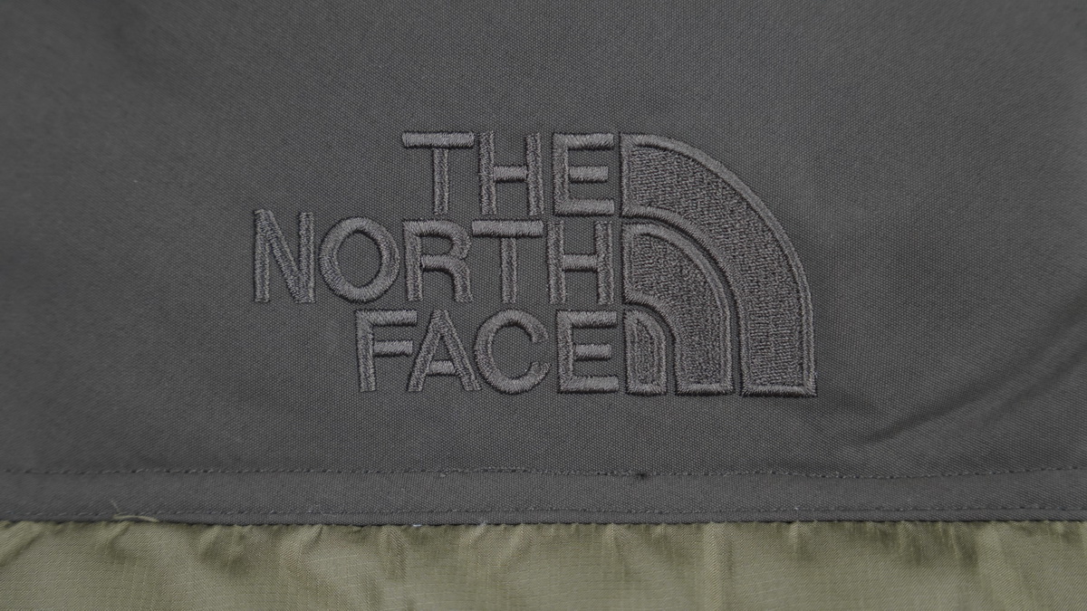 TheNorthFace Splicing White And Double Green