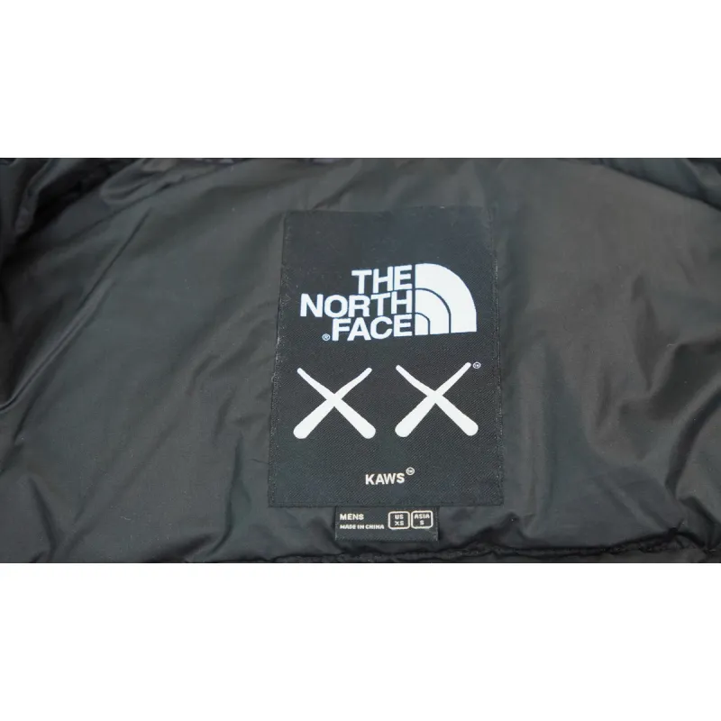 TheNorthFace Splicing White And  XX black