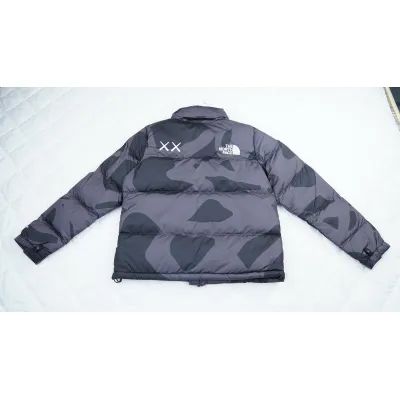 TheNorthFace Splicing White And  XX black 02