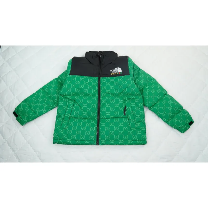 TheNorthFace Splicing White And Green