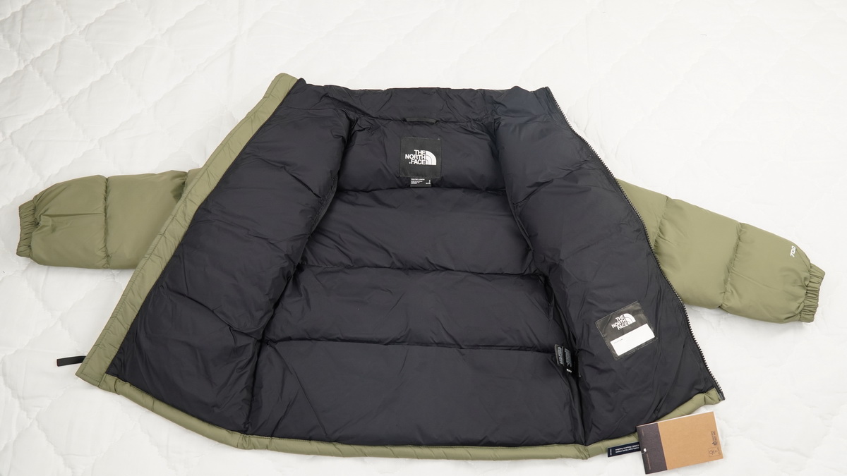 TheNorthFace Black and Blackish Mustard Green