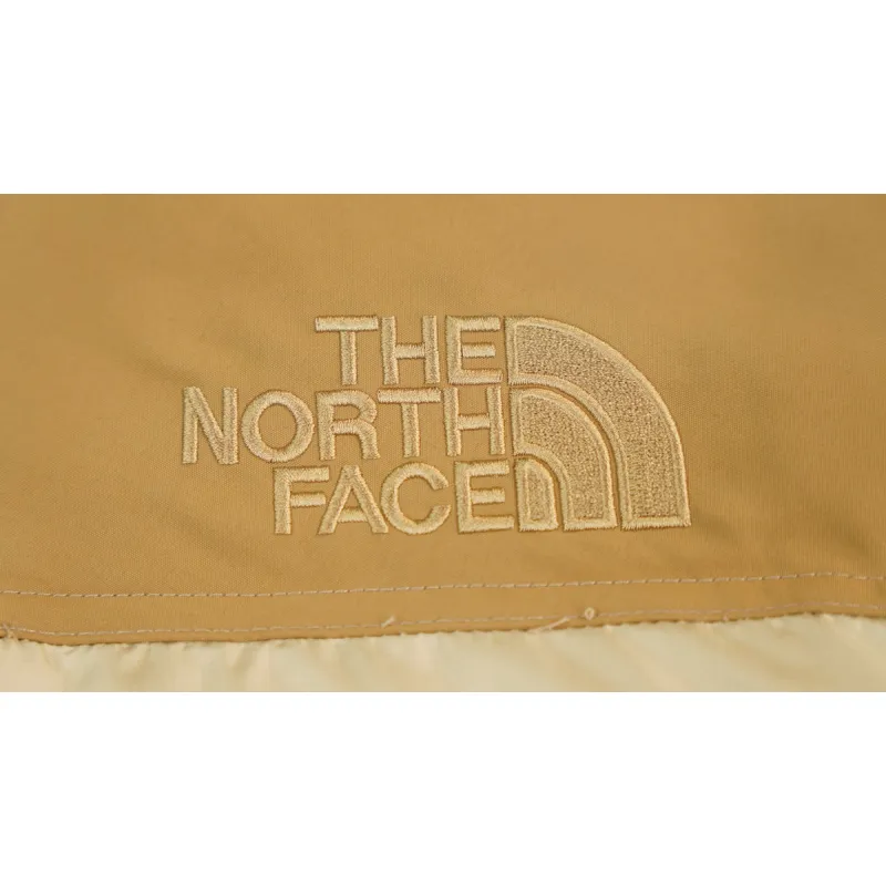 TheNorthFace Black and Blackish Wheat Color