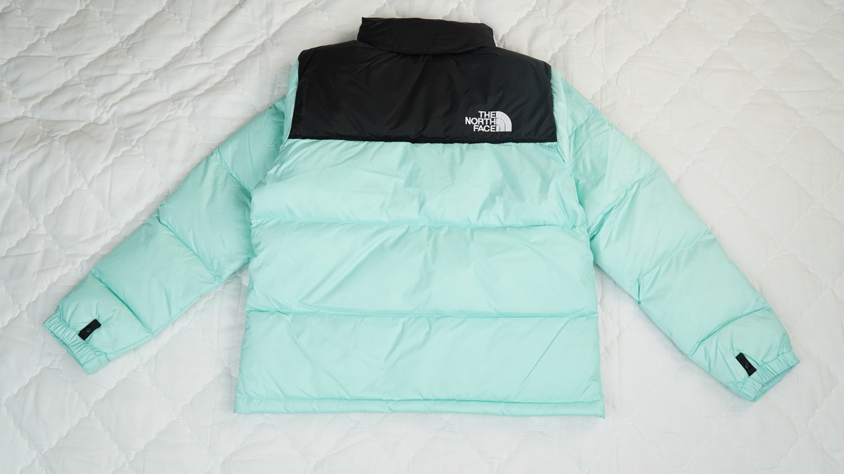 TheNorthFace Splicing White And  Celeste