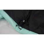 TheNorthFace Splicing White And  Celeste