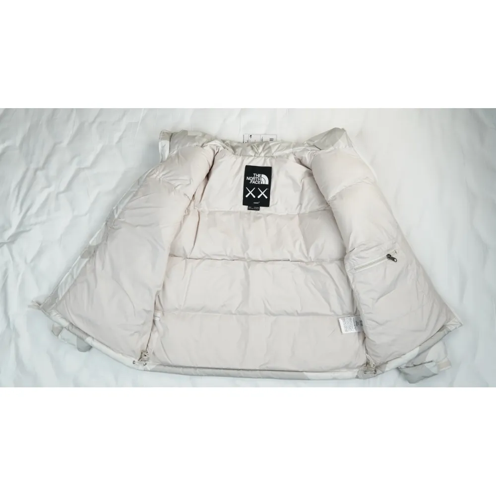 TheNorthFace Splicing White And XX white