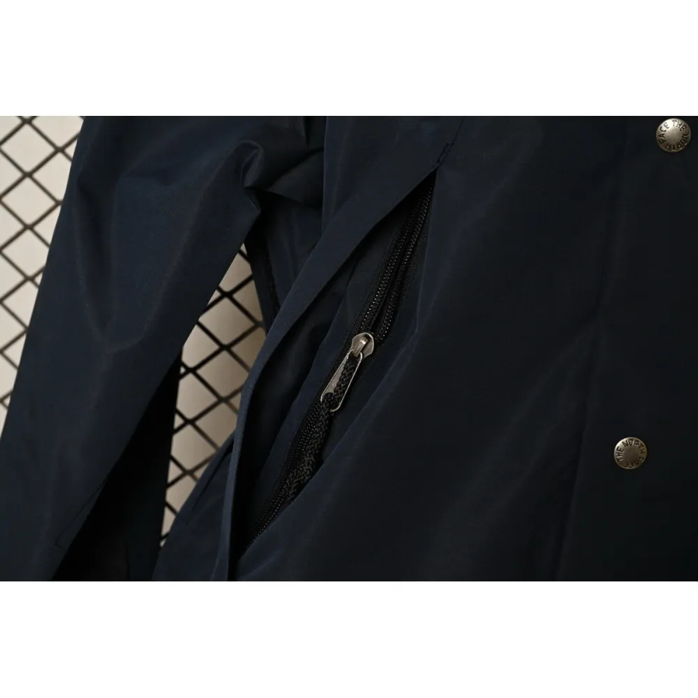 TheNorthFace Black and Navy Blue Interchange Jacket