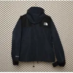 TheNorthFace Black and Navy Blue Interchange Jacket