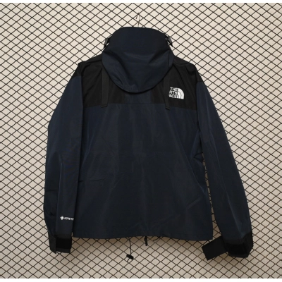 TheNorthFace Black and Navy Blue Interchange Jacket 02